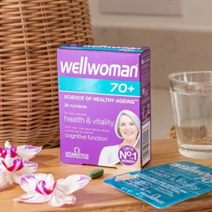 قرص ویتامین بانوان بالای 70 سال ولومن Wellwoman ویتابیوتیکس (30 عددی)