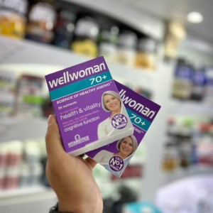 قرص ویتامین بانوان بالای 70 سال ولومن Wellwoman ویتابیوتیکس (30 عددی)