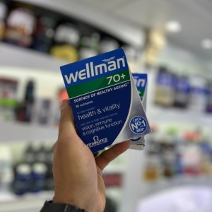 قرص ویتامین آقایان بالای 70 سال ولمن Wellman ویتابیوتیکس (30 عددی)