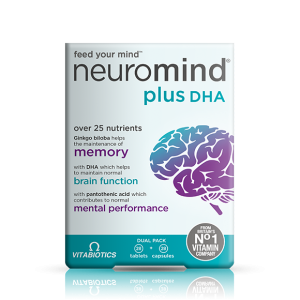 قرص تقویت حافظه و مغز Neuromind Plus DHA ویتابیوتیکس (28 عددی)