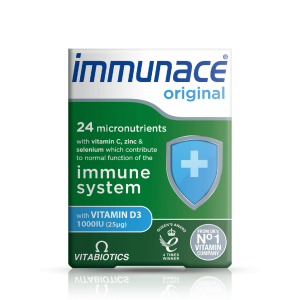 قرص تقویت ایمنی بدن Immunace Original ویتابیوتیکس (30 عددی)