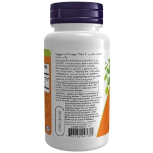 کپسول عصاره آشواگاندا NOW Ashwagandha Extract 450mg (90 عددی)