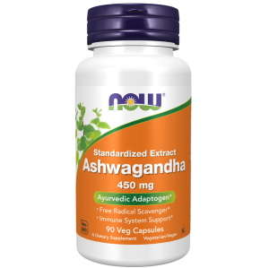 کپسول عصاره آشواگاندا NOW Ashwagandha Extract 450mg (90 عددی)