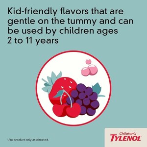 شربت ضد تب و سرماخوردگی کودک Tylenol Children's (120 میل)