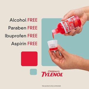 شربت ضد تب و سرماخوردگی کودک Tylenol Children's (120 میل)