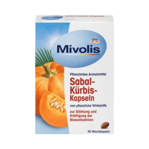 سافت ژل عصاره کدو تنبل سابال موولیس Mivolis Sabal Pumpkin (90 عددی)