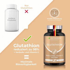 کپسول گلوتاتیون روشن کننده پوست Nutrimea Gluthatione (90 عددی)