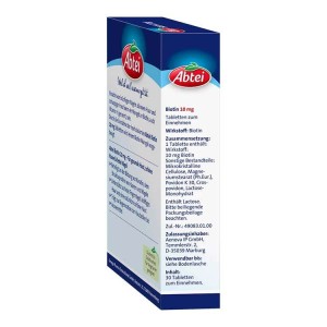 قرص بیوتین Abtei Biotin 10000mcg آبتی (30 عددی)