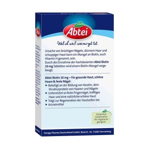 قرص بیوتین Abtei Biotin 10000mcg آبتی (30 عددی)