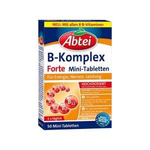 قرص ب کمپلکس Abtei B-Complex آبتی (50 عددی)