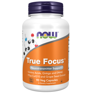 کپسول افزایش تمرکز NOW True Focus (90 عددی)