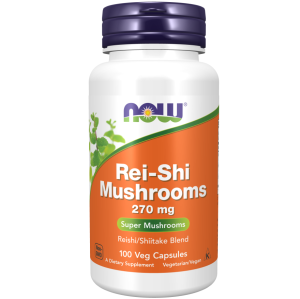 قرص قارچ تقویت سیستم ایمنی بدن NOW Rei-shi Mushroom 270mg (100 عددی)