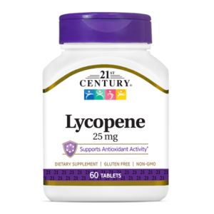 قرص لیکوپن 21century Lycopene 25mg قرن 21 (60 عددی)