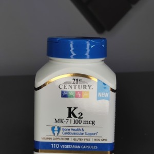 کپسول ویتامین 21st Century K2 100mg قرن 21 (110 عددی)