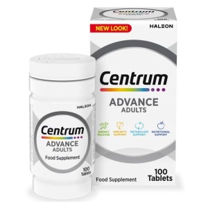 مولتی ویتامین سنتروم بزرگسال Centrum Advance Adults (100 عددی)