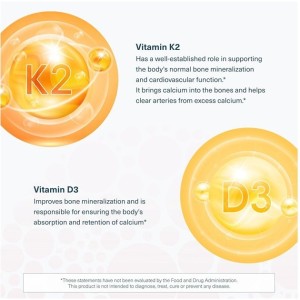 کپسول ویتامین Youtheory K2+D3 یوتئوری (150 عددی)