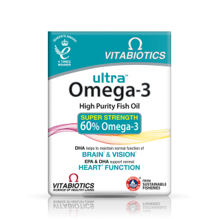 قرص امگا Ultra Omega 3 ویتابیوتیکس (30 عددی)