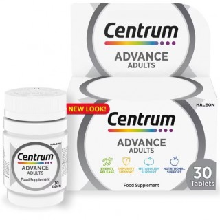 مولتی ویتامین سنتروم بالای 18 سال Centrum Advance Adults (30 عددی)