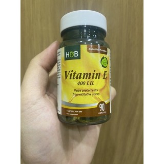 قرص ویتامین Holland & Barrett Vitamin E 400iu هالند اند بارت (90 عددی)