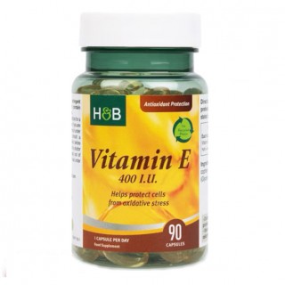 قرص ویتامین Holland & Barrett Vitamin E 400iu هالند اند بارت (90 عددی)