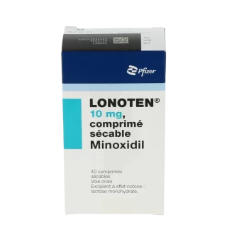 قرص ماینوکسیدیل Lonoten Minoxidil 10mg (40 عددی)