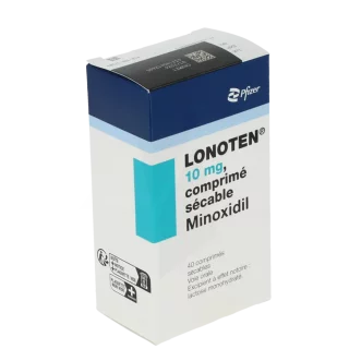 قرص ماینوکسیدیل Lonoten Minoxidil 10mg (40 عددی)