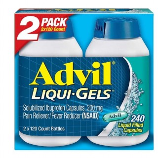 سافت ژل ادویل Advil Liqui-Gels 200mg (240 عددی)