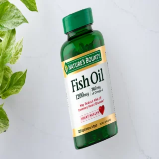 سافت ژل فیش اویل Nature's Bounty Fish Oil 1200mg نیچرز بونتی (120 عددی)