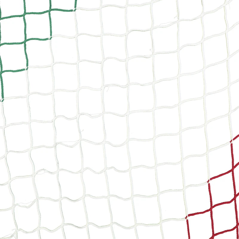 تور دروازه فوتبال حصیری بسته دو عددی | رنگی