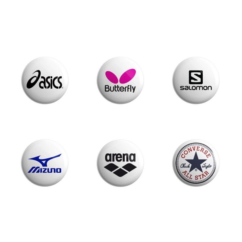 پیکسل طرح برندهای ورزشی مدل BP-02 مجموعه 6 عددی