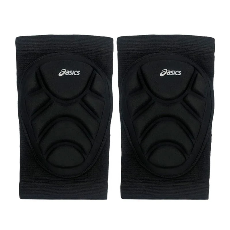 زانوبند والیبال جفتی اسیکس مدل لاک پشتی | asics | وارداتی | مشکی