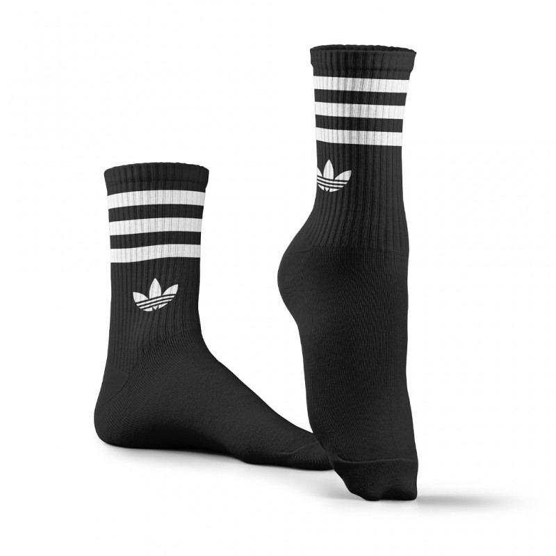 جوراب ورزشی ساق بلند آدیداس مدل ASB-200 | مشکی