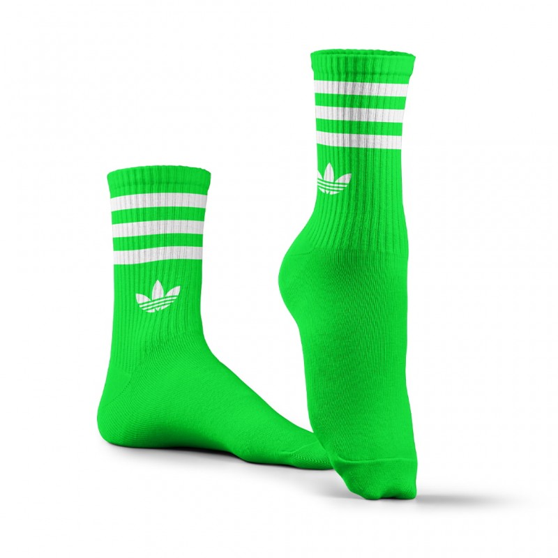 جوراب ورزشی ساق بلند آدیداس مدل ASB-300 | سبز