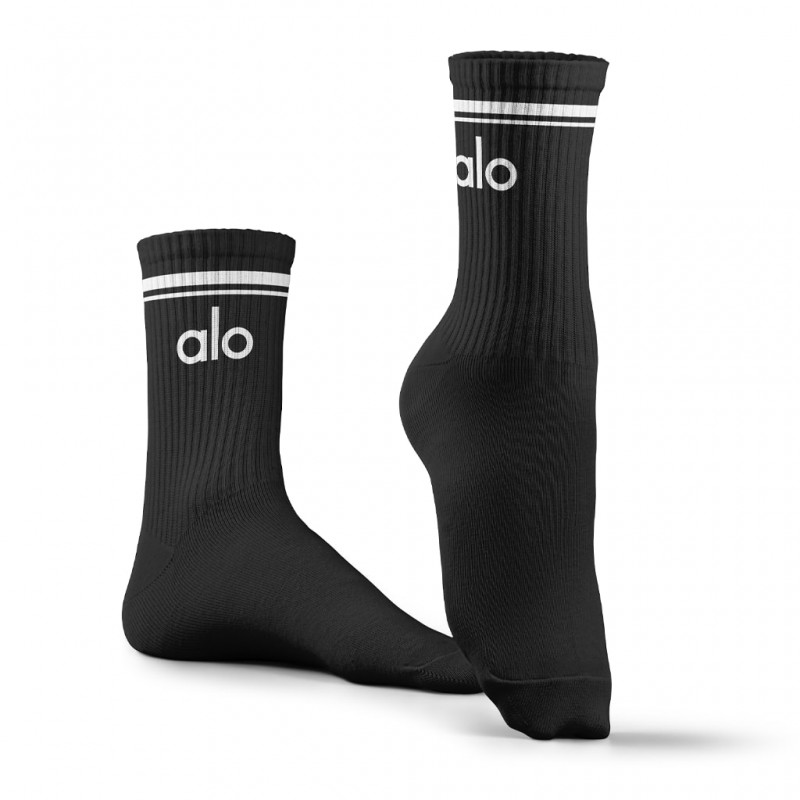 جوراب ورزشی ساق بلند ALO مدل ALO200 | مشکی