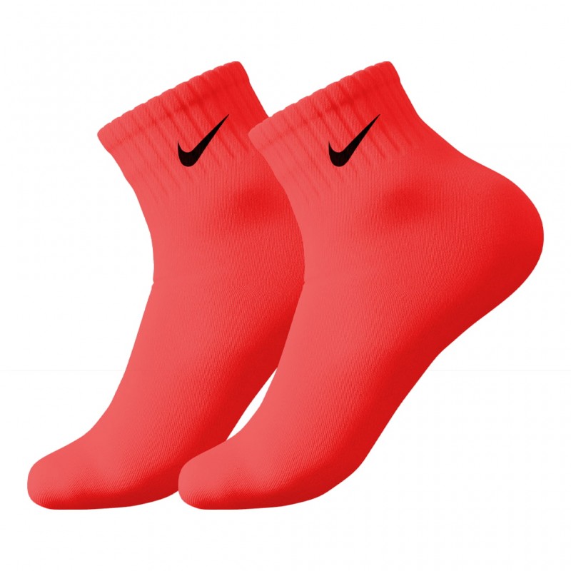 جوراب ورزشی کوتاه مچی نایکی مدل NSC-550 | قرمز