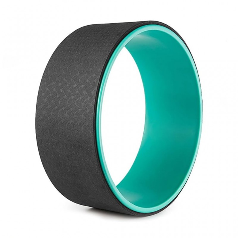 چرخ بدنسازی یوگا ویل حرفه ای مدل YWL-250 | مشکی/سبز