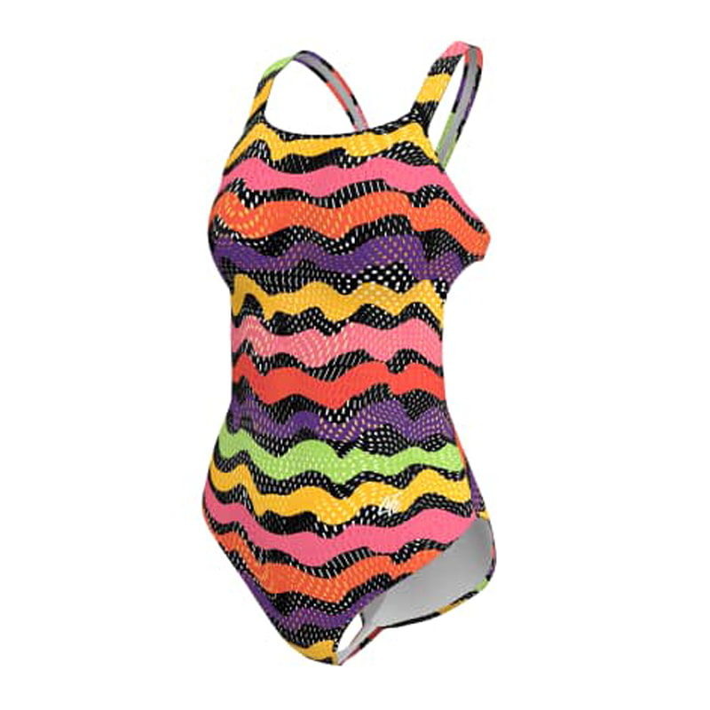 مایو شنا زنانه یک تکه مدل MZ500-S | اسلیپ | چند رنگ