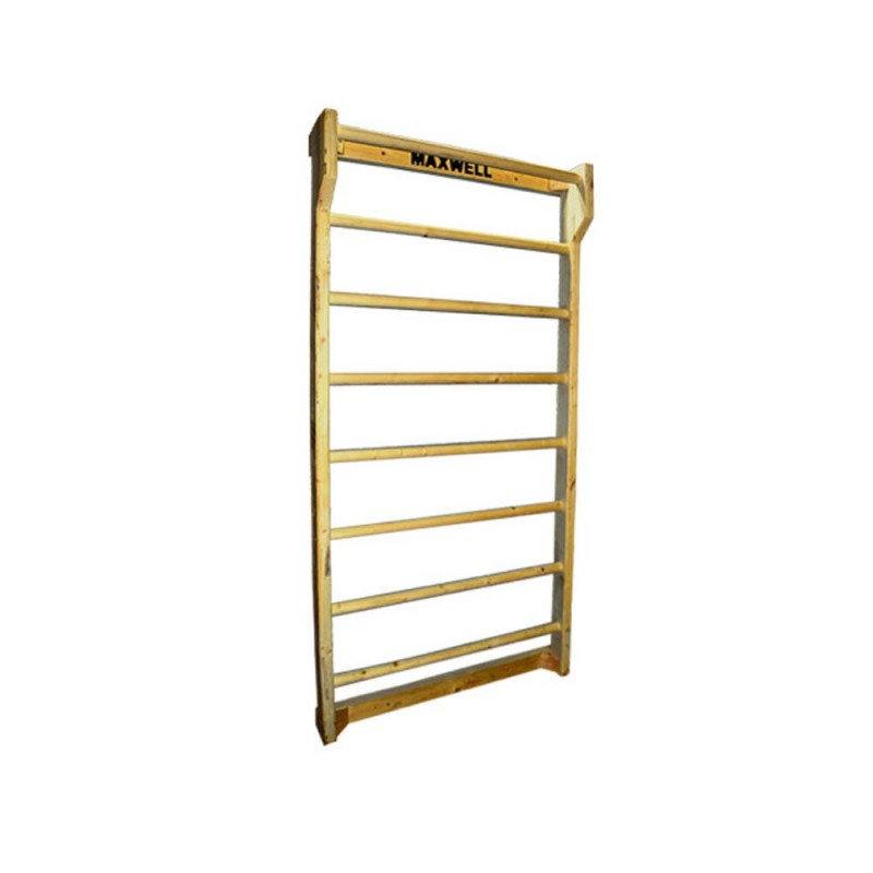 نردبان سوئدی چوبی 13 پله مکس ول | ارگونومی | درجه 1