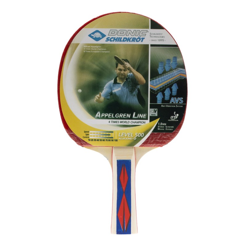 راکت پینگ پنگ دونیک مدل DONIC APPEL GREN Line OLK-500 | لول 500