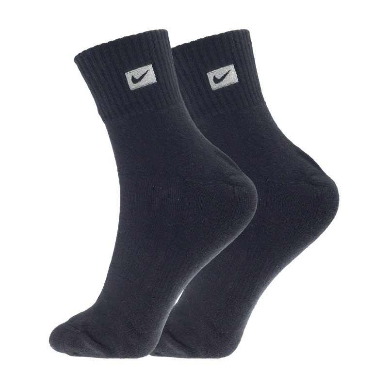 جوراب ورزشی نیم ساق نایکی مدل NIKE SOCKS NS-3597 | مستر کوالیتی | کف حوله ای | مشکی