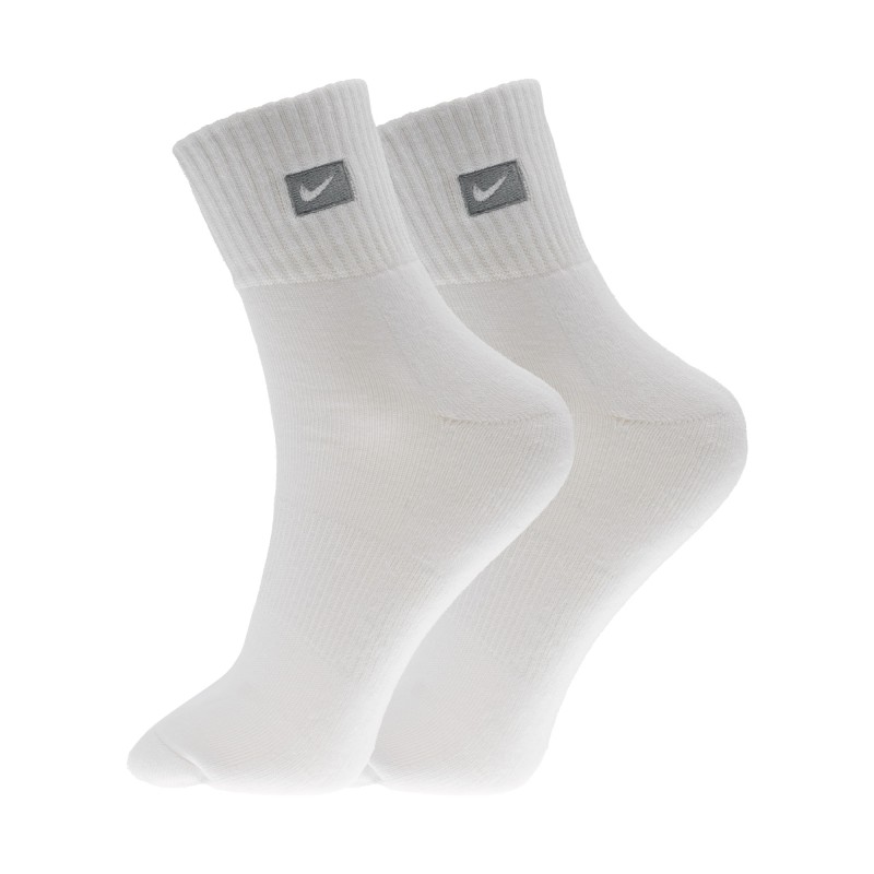 جوراب ورزشی نیم ساق نایکی مدل NIKE SOCKS NS-4597 | مستر کوالیتی | کف حوله ای | سفید