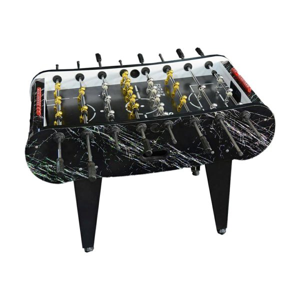 میز فوتبال دستی ثابت کف MDF مدل ST21 | مشکی | درجه 1 | بهترین کیفیت