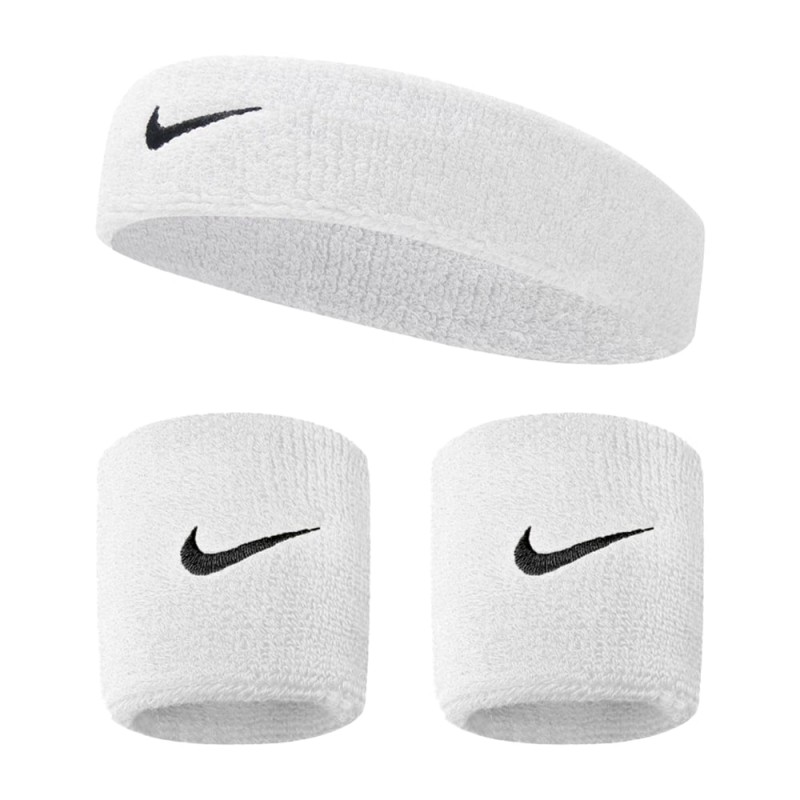 ست مچ بند و هدبند حوله ای نایکی مدل NIKE -NS5975.01 | سفید