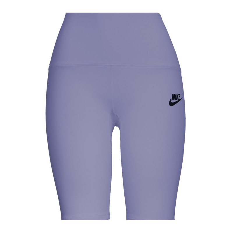 شلوارک بایکر کوتاه زنانه روی زانو نایکی مدل NIKE Women,s Biker Shorts-NB45681.01 | تنفسی | آبی نفتی