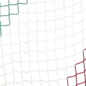 تور دروازه فوتبال حصیری بسته دو عددی | رنگی