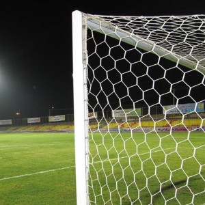 تور دروازه فوتبال شش ضلعی ابریشمی بسته دو عددی | لیگ برتر