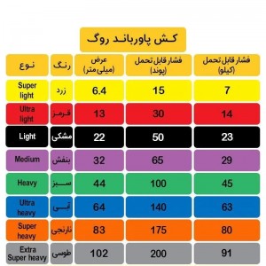 کش پاورباند ROGUE طوسی