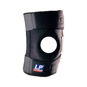 زانوبند طبی 2 آتل LP ساپورت 733 | مشکی