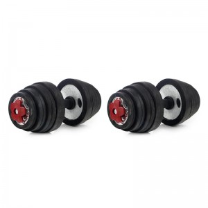 دمبل بدنسازی متغیر فلزی 10 کیلوگرمی نیورکورد RCD | بسته 2 عددی