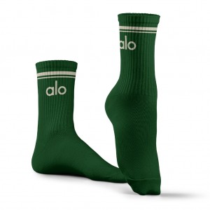 جوراب ورزشی ساق بلند ALO مدل ALO400 | سبز